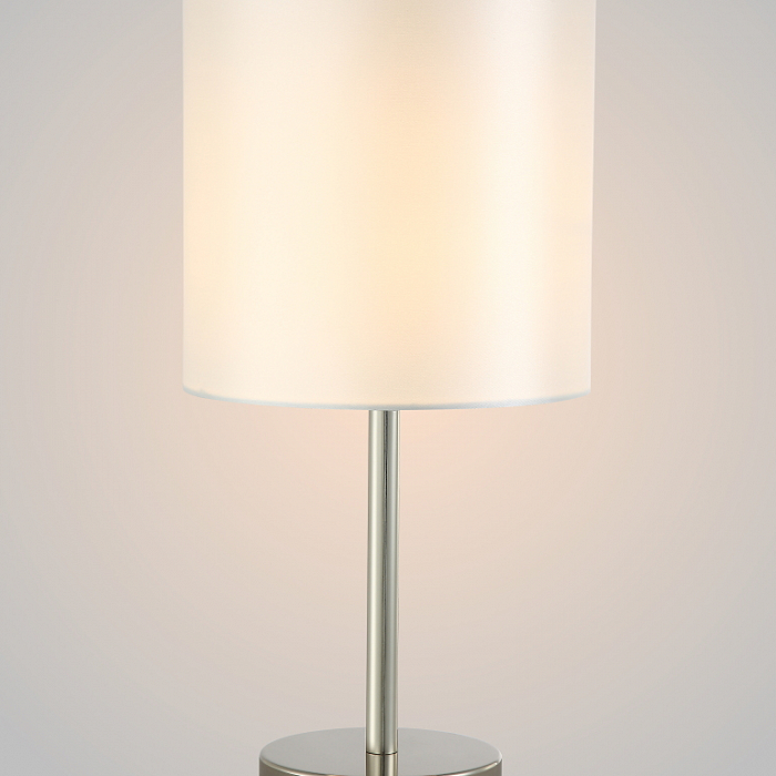 Настольная лампа Crystal Lux SERGIO LG1 NICKEL